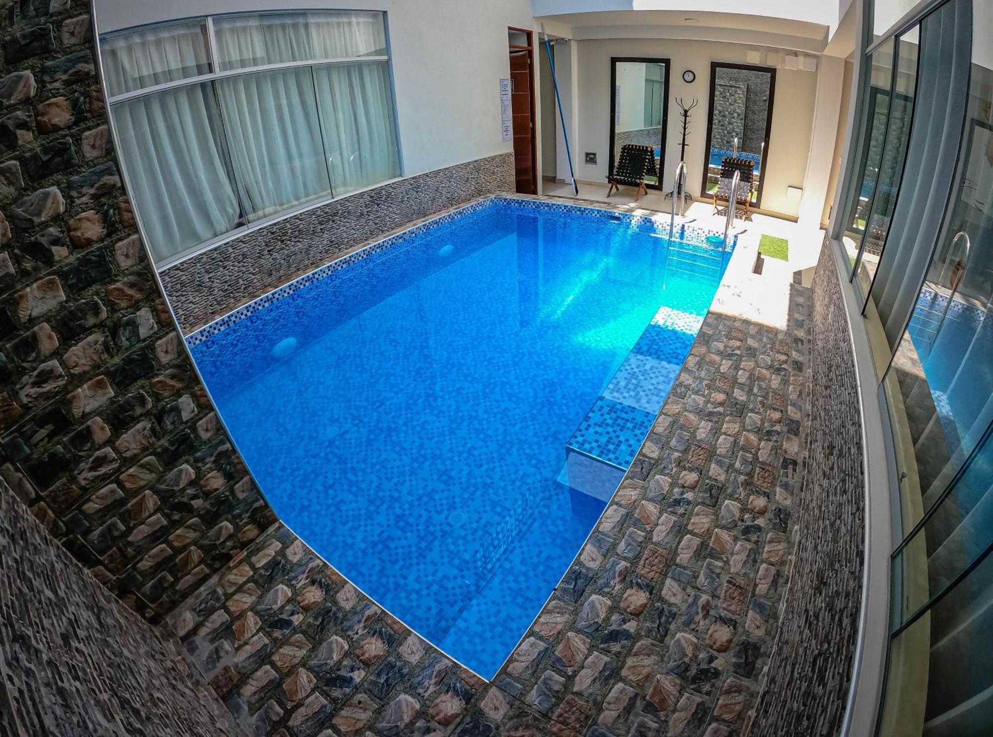 Hospedaje Rocio Del Mar Hotel Серо Азул Екстериор снимка